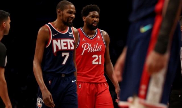  篮网交易传闻 杜兰特或联手恩比德  