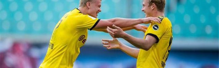  哈兰德替补双响助多特逆转斯图加特  